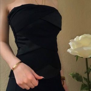 Black crop top